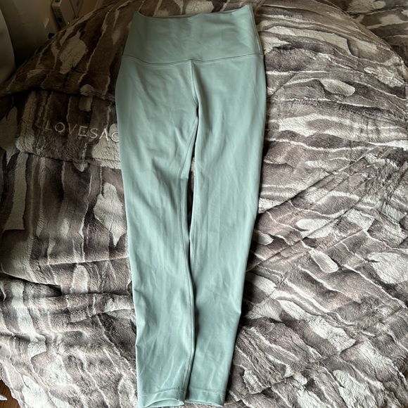 Lululemon Wunder Train High-Rise Tight 25" Misty Glade - Picture 4 of 5
